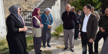 Kaymakam Zor, köylülerin sorunlarını dinledi