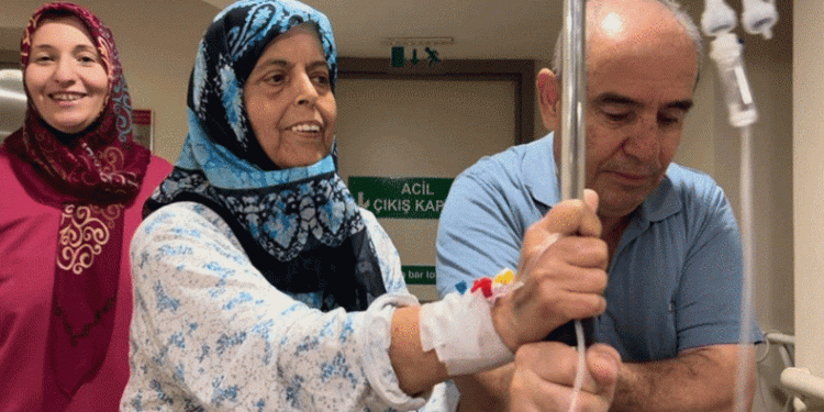2 ay ömür biçilen kayınvalidesine yaşam oldu