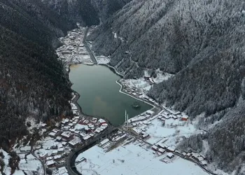 Uzungöl’den kar manzaraları