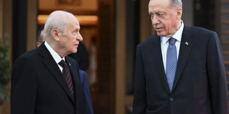 Beştepe’de Erdoğan-Bahçeli görüşmesi