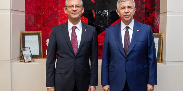 Özel, Mansur Yavaş’ı kabul etti