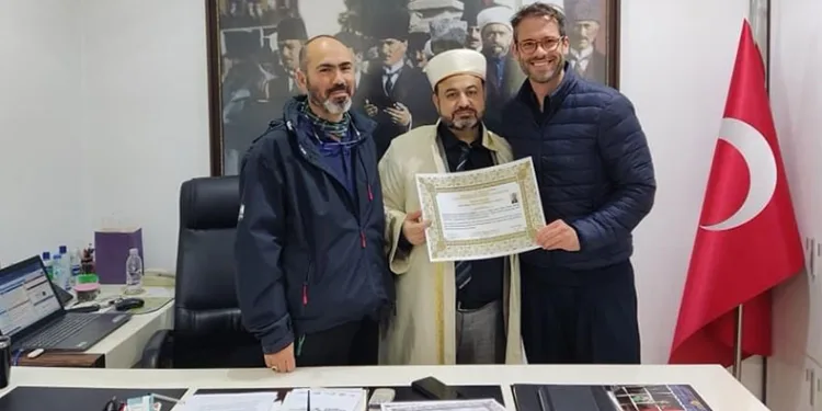 İtalyan Salvatore Bursa’da Müslüman oldu