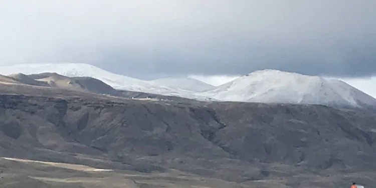 Iğdır’ın yüksek kesimleri yeniden beyaza büründü