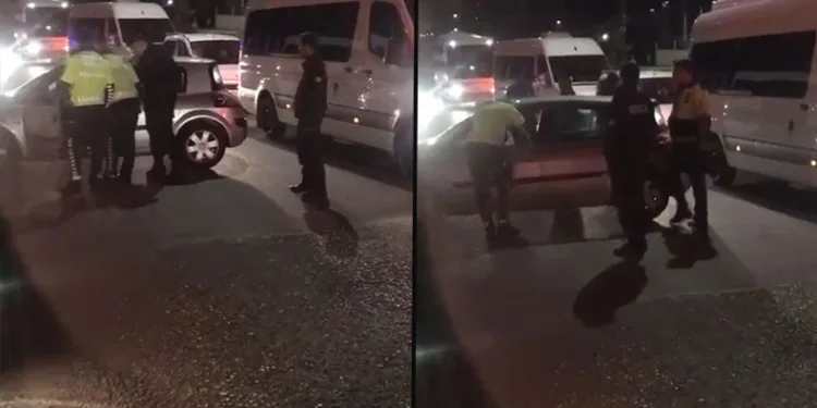 Bursa’da sürücü seyir halindeki otomobilde uyuyakaldı