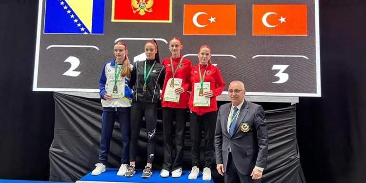 Nisanur Çakır Slovenya’dan madalya ile döndü