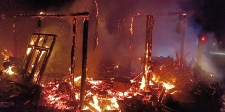 Mısır tezgahını yakan şahıs tutuklandı