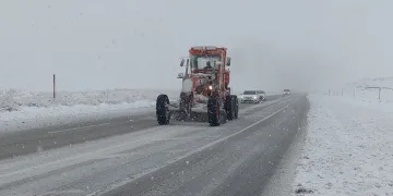 Van’da kar yağışı