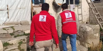 Kızılay’ın eli uzak köylere ulaştı