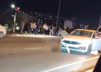 Otomobilin çarptığı kadın hayatını kaybetti