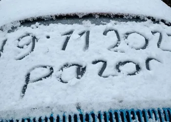 Aydos Tepesi’ne sezonun ilk karı düştü