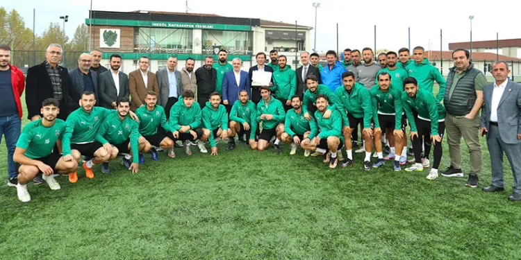 Kafkas kartalına destek ziyareti