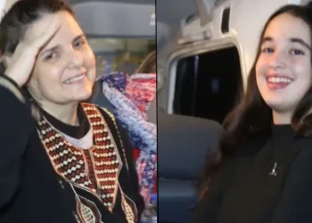 Hamas üyelerinin vedalaşması dikkat çekti