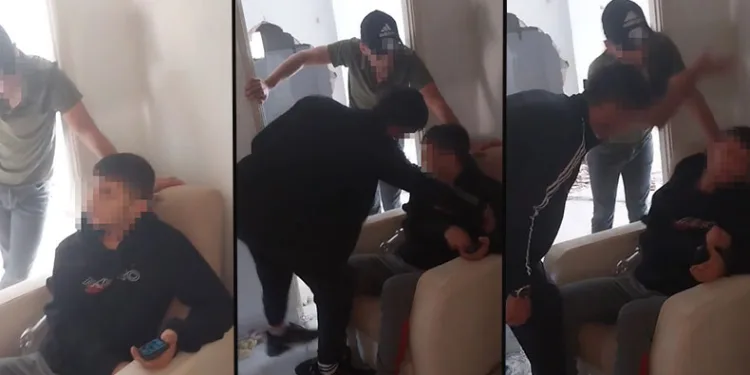 ‘Sevgilime yazdın’ dedi, metruk binada darp etti
