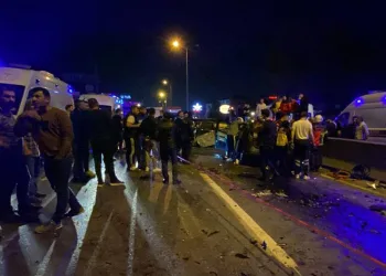Feci kaza hamile kadını ve çocuğunu hayattan kopardı