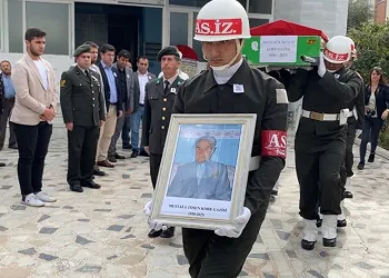 Kore Gazisi Tosun, son yolculuğuna uğurlandı