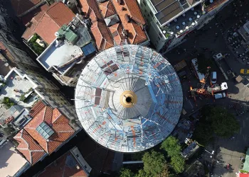 Galata Kulesi’nin külahı restore ediliyor