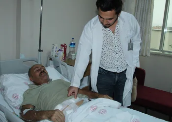 Kızını ziyarete geldi, kanser olduğunu öğrendi