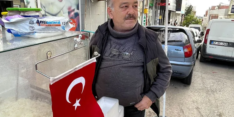 Sinop’un tek seyyar pilavcısı