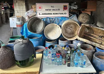 275 litre kaçak rakı ele geçirildi