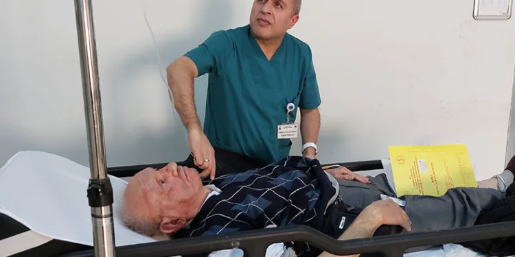 Samsun’da doğal gaz parlaması