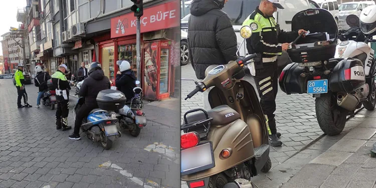 Motosiklet denetimleri aralıksız devam ediyor