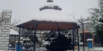 Özalp’a mevsimin ilk karı yağdı