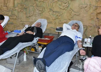 Personeller Kızılay’a kan bağışında bulundu