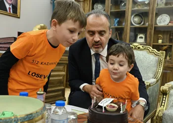 Başkan Aktaş’ın özel konukları