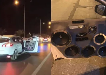 Diskoya çevirdiği aracıyla cezadan kurtulamadı