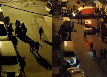 Miras kavgası sokağı savaş alanına çevirdi