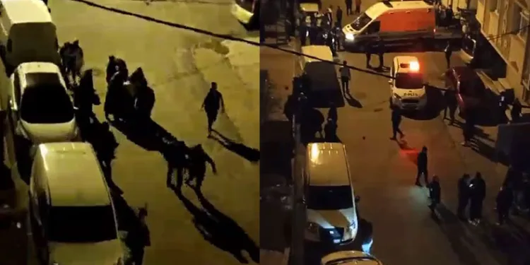 Miras kavgası sokağı savaş alanına çevirdi