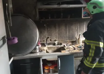 Hatay’da mesken yangını çıktı