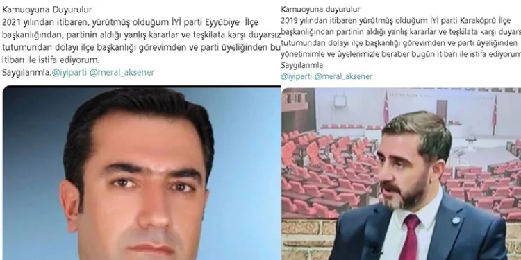 İYİ Parti’de istifa şoku