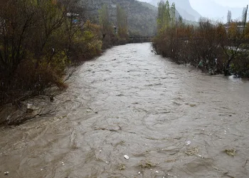 Sağanak yağış çayları taşırdı