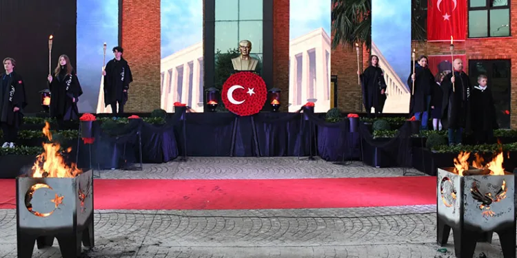 Şahinkaya gençliğinden Ata’ya saygı