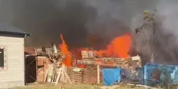 Otları yakayım derken bağ evini yaktı