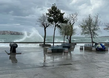 İstanbul’da fırtına