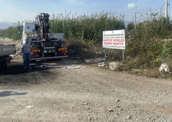 Kaçak moloz alanları iş birliğiyle temizlendi