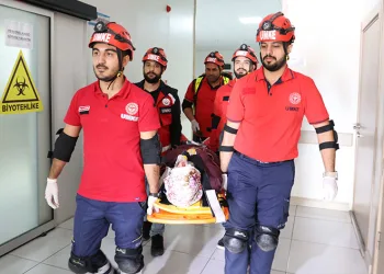 Elazığ’da 6.7’lik deprem tatbikatı