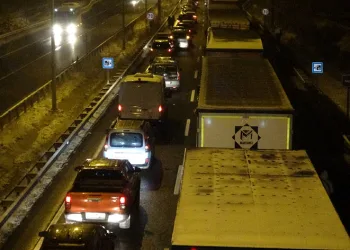 D100’de kar çilesi
