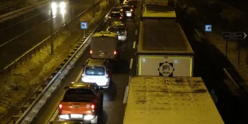 D100’de kar çilesi