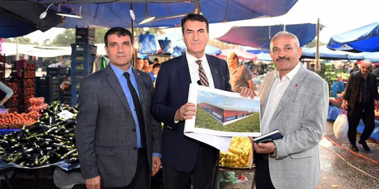 Modern pazar alanlarına yenisi ekleniyor