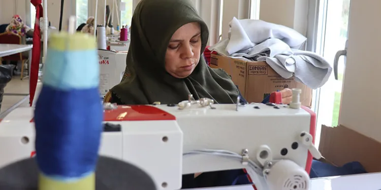 Tekstil üreterek başladılar, ekonomiye katkı sunuyorlar