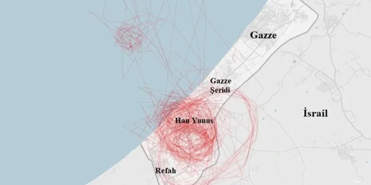 ABD İHA’ları Gazze üzerinde uçuyor