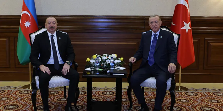 Cumhurbaşkanı Erdoğan, Aliyev ile görüştü