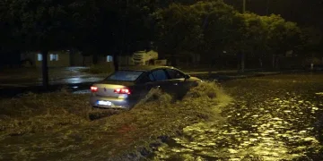 Şiddetli yağış Adıyaman’da etkili oldu