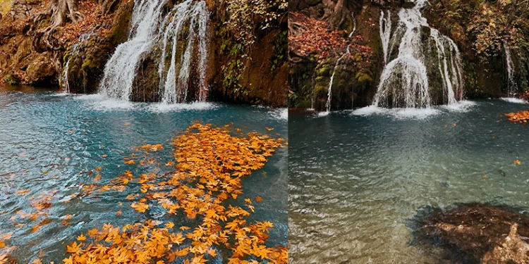 Döngel şelalesi görenleri kendine hayran bırakıyor