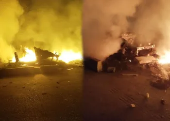 Hatay’da Yeni Sanayi Sitesinde yangın çıktı