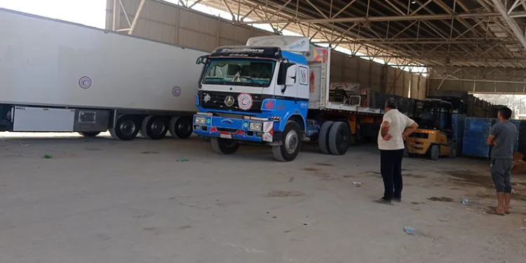Gazze’ye 102 yardım tırı geçti