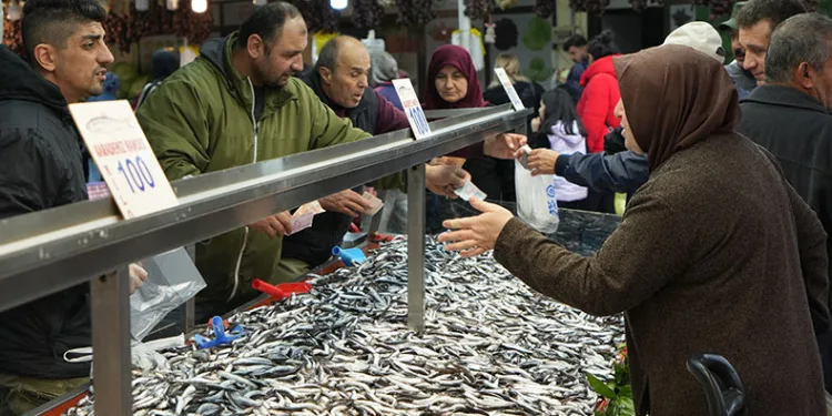 Bolu’da hamsiye rağbet sürüyor